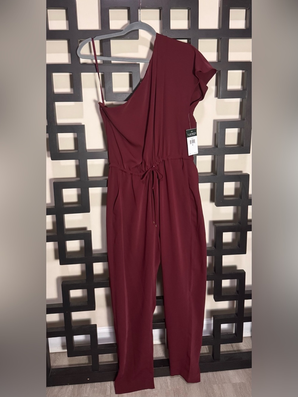 One-Shoulder Ralph Lauren Jumpsuit